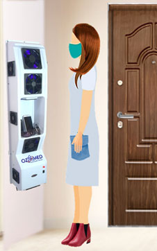 decontamination lady