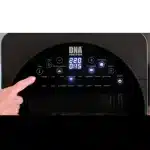 DNA Airfryer Oven Lean Edition glass touch panel with 16 preset functions