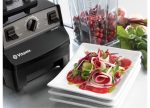 Vitamix Vita-Prep 3 base beside a beetroot and greens salad