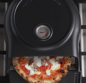 Fernus Stovetop Pizza-Oven - Charcoal Matted Black