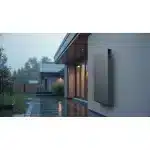 EcoFlow PowerOcean Single-Phase wall-mounted outdoors in the rain