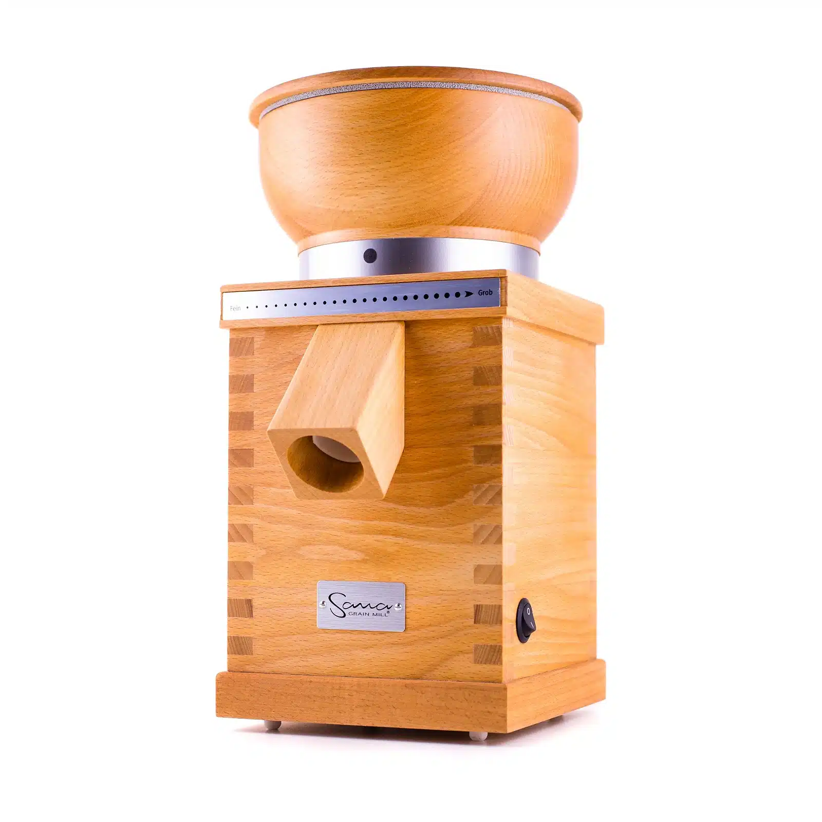Sana Grain Mill 360W – Premium Beechwood - Image 2
