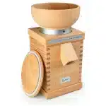 Sana Grain Mill Max - 600W Stone Mill Front Side View