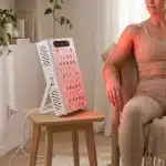 NeuroActive 300W red light therapy panel used for an upper-arm session