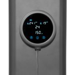 DNA Water Purifier 2 round display showing TDS before and after filtration