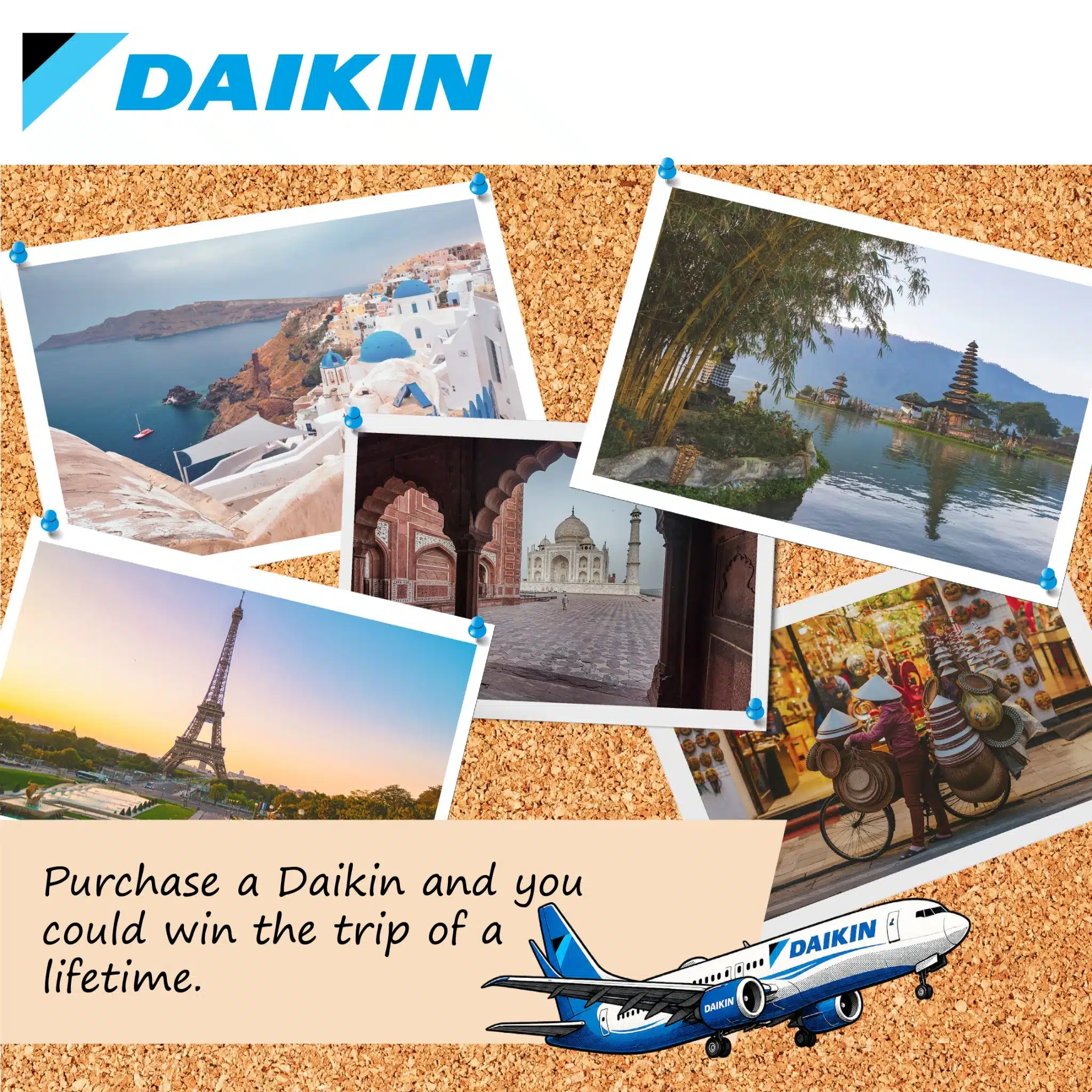 Daikin Summer Competition - Buy DAikin Air Conditioner - Win a trip
