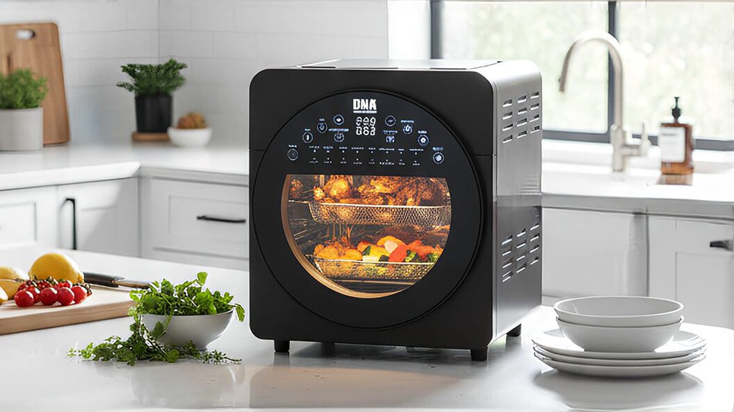 DNA Airfryer Oven Lean Edition, a 7-in-1 air fryer, oven, grill, dehydrator, rotisserie, warmer and toaster