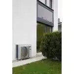 Daikin Multi Split air conditioner outdoor unit on a residential balcony