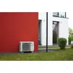 Daikin Multi Split outdoor unit installed on a balcony for multi-room air conditioning