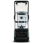 Kuvings CB850 commercial blender front view with the sound enclosure closed