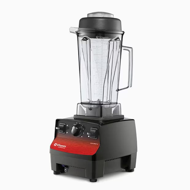 Vitamix Vita-Prep 3 commercial blender, side view