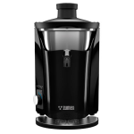 Zumex Multifruit commercial centrifugal juicer in black, front view
