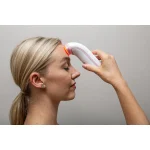 Photizo Blush used on the brow, in profile