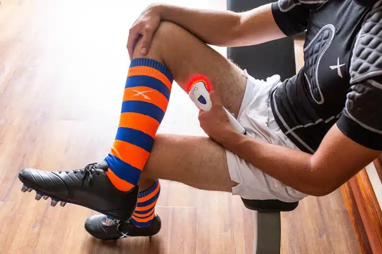 Photizo Sport used on the calf