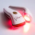 Photizo Vetcare LED light therapy device glowing red