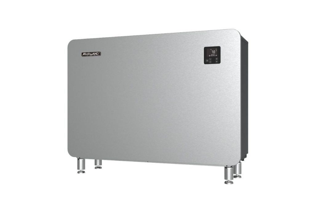 Solenco Fairland Inverter-Plus dehumidifier, angled view