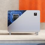 Solenco Fairland Inverter-Plus dehumidifier with its full-inverter module illustrated