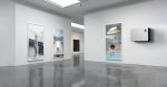 Solenco Fairland Inverter-Plus dehumidifier wall-mounted in an art gallery
