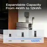 EcoFlow DELTA Pro 3 expandable from 4 kWh to 12 kWh with extra batteries