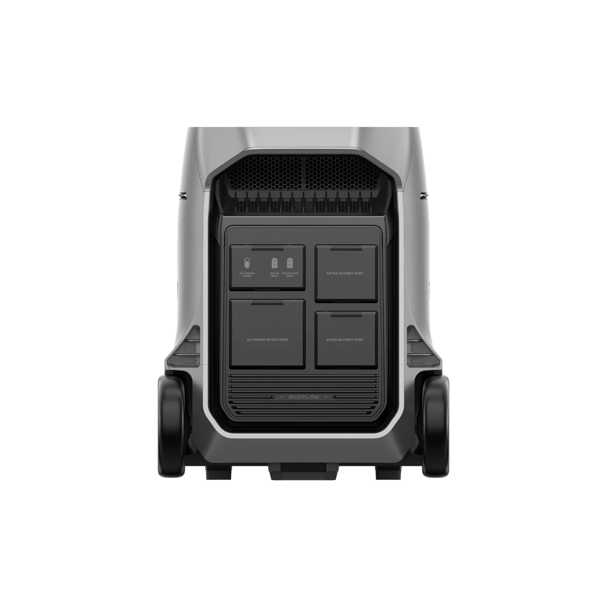 EcoFlow DELTA Pro 3 front panel with display and outlets