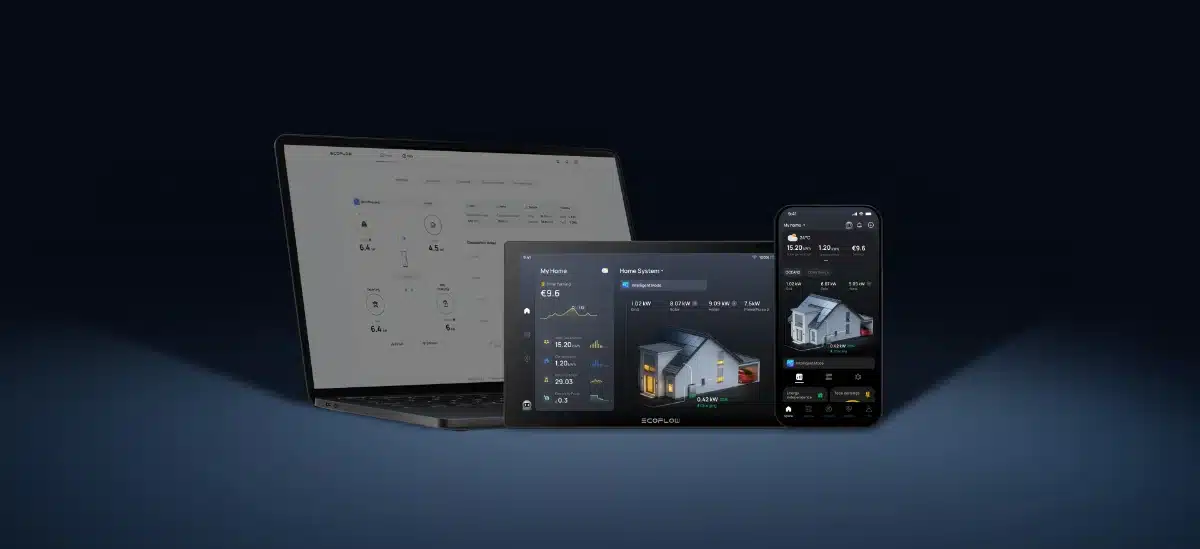 EcoFlow app and controls for the OCEAN 2 Plus system
