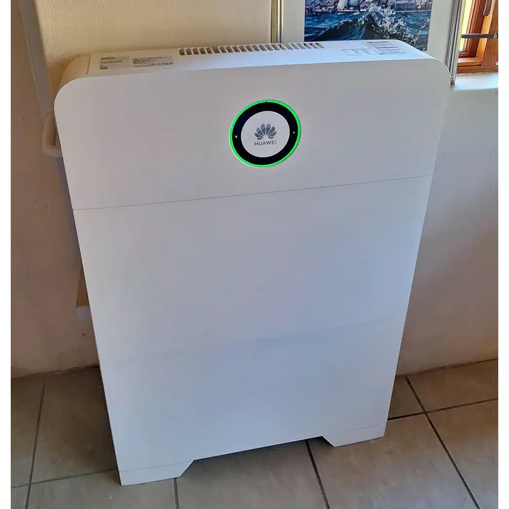 Huawei Power-M 10kWh with two batteries, installed in the home of EcoHub director Dylan Phelan