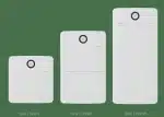 Huawei Power-M 5kWh, 10kWh and 15kWh configurations side by side